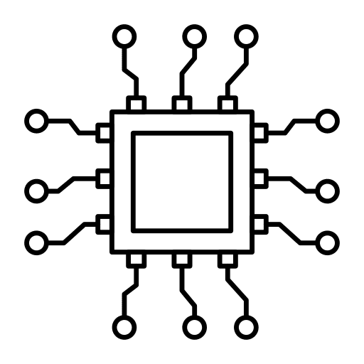 Cpu chip cpu processor icon