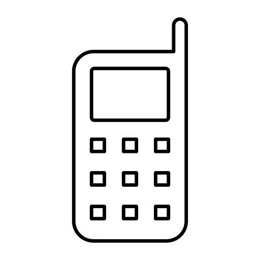 Old phone communications mobile phone old phone icon
