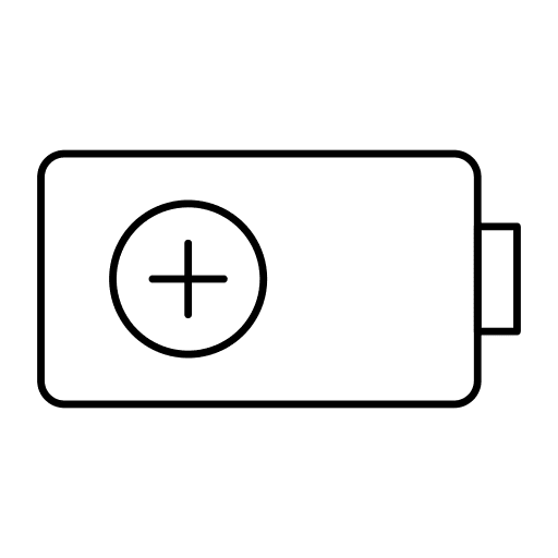 Battery battery energy charge icon