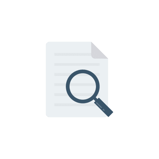 Document preview zoom document icon