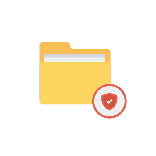Document files and folders folder document icon