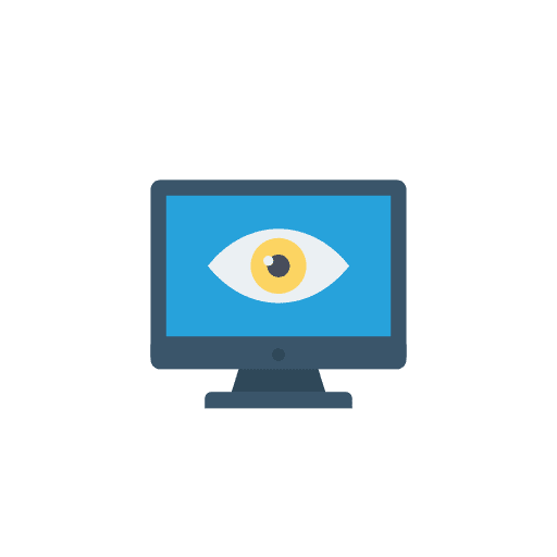 Monitor screen electronics computing computer icon