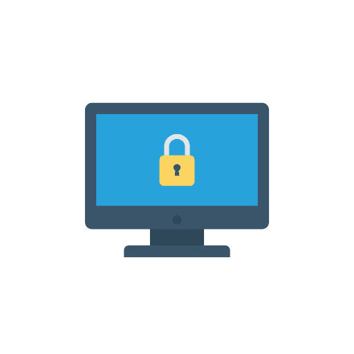 Monitor screen protect monitor screen computer icon