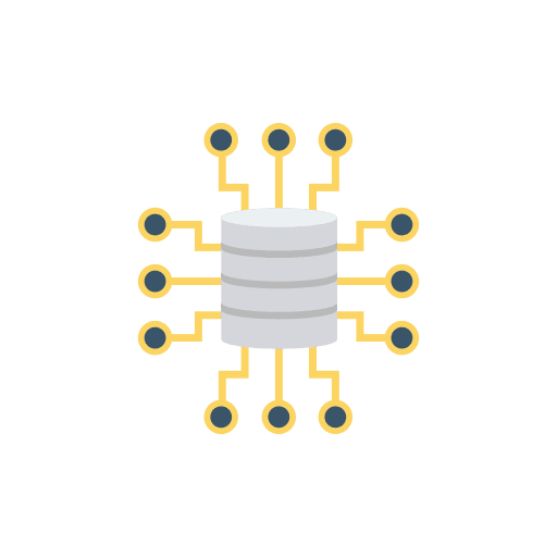 Network network connection storage icon
