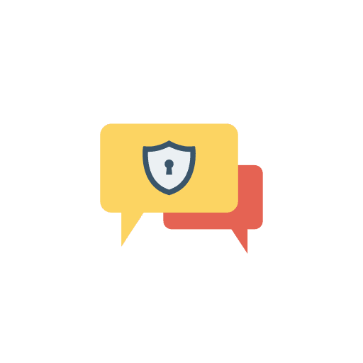 Chat message communications chat icon