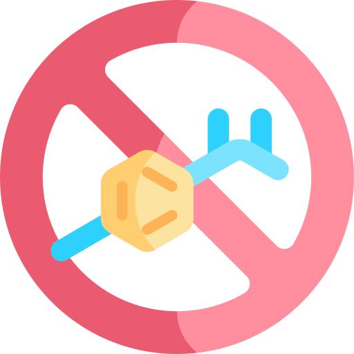 Paraben free skincare ecology safe icon