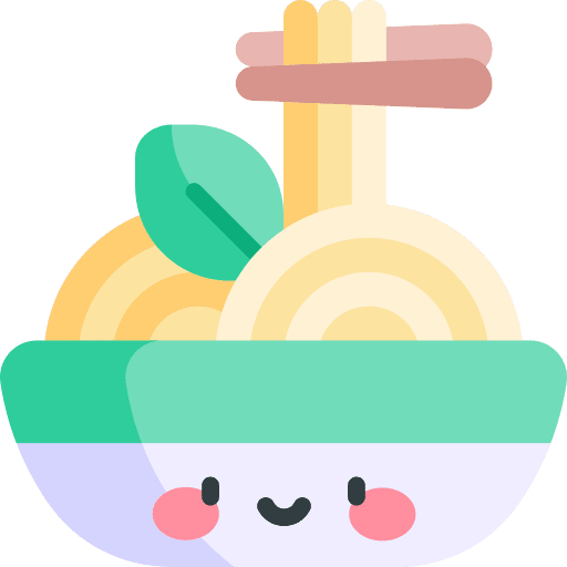 Ramen chopsticks asian food ramen icon