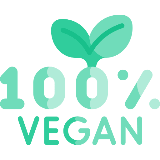 Vegan vegan badge signaling icon