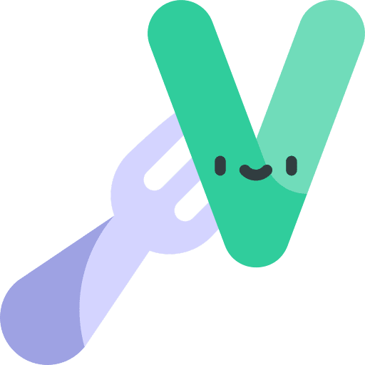 Fork diet healthy food vegetarian icon