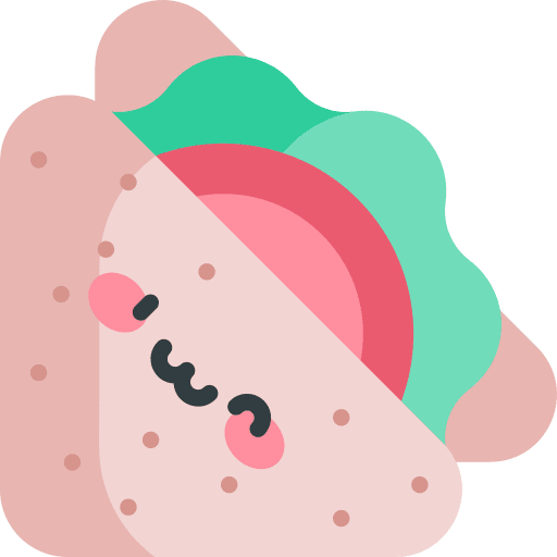 Sandwich flag vegan sandwich icon