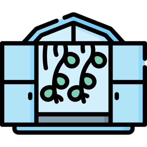 Greenhouse smart farm greenhouse plant icon