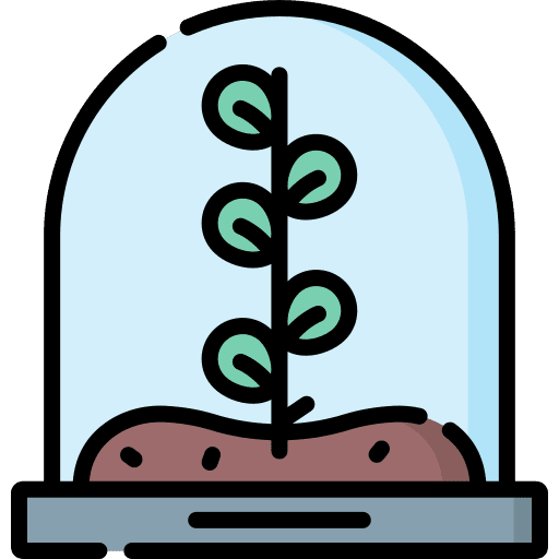 Plant agriculture farming and gardening nature icon