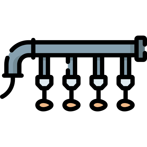 Seeder farming and gardening crops planting icon