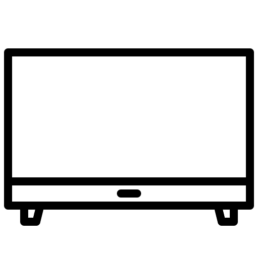 Television furniture and household furniture television icon Television furniture and household furniture television icon