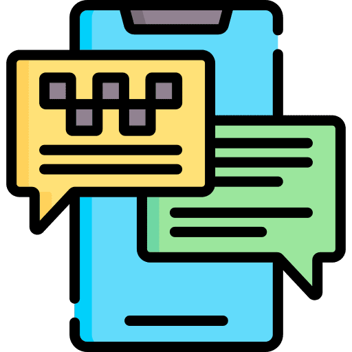 Taxi smartphone technology taxi icon Taxi smartphone technology taxi icon