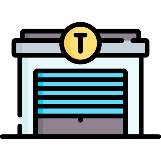 Garage taxi garage sign icon Garage taxi garage sign icon