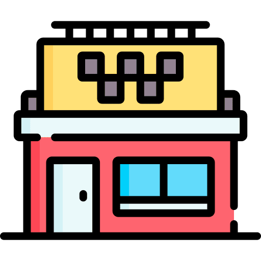 Taxi taxi vehicle garage icon Taxi taxi vehicle garage icon