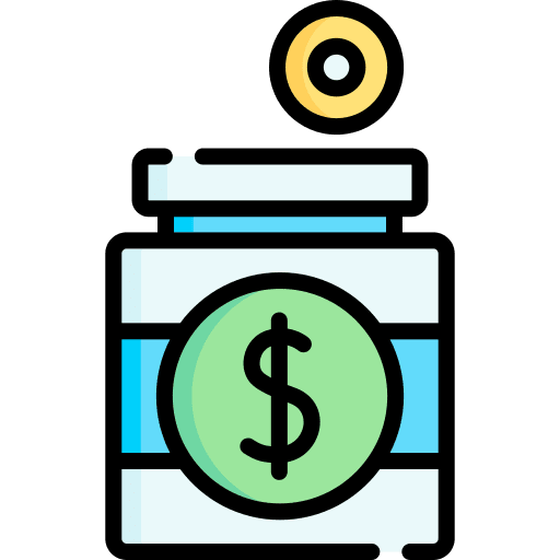 Tip commerce and shopping cash money icon Tip commerce and shopping cash money icon