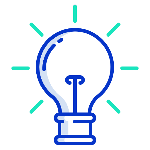 Bulb invention technology bulb icon