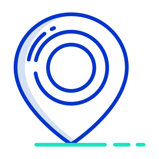 Place pointer maps and location placeholder icon