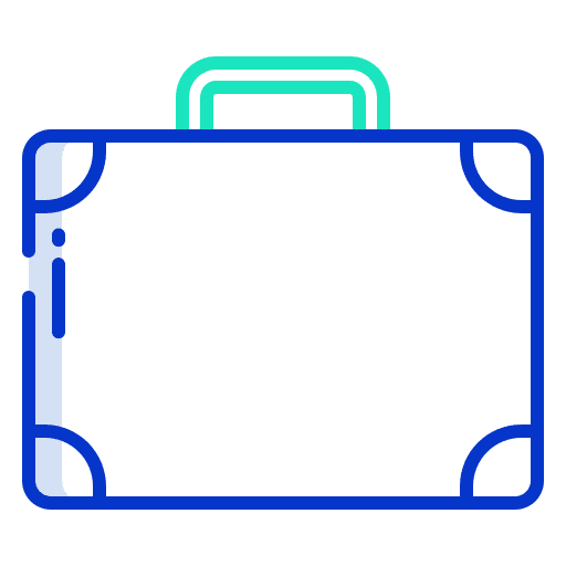 Suitcase suitcase portfolio briefcase icon