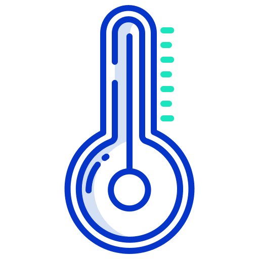 Thermometer thermometer heating celsius icon