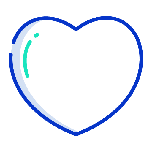 Heart like heart shapes icon