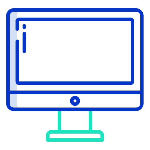 Screen device screen tv icon