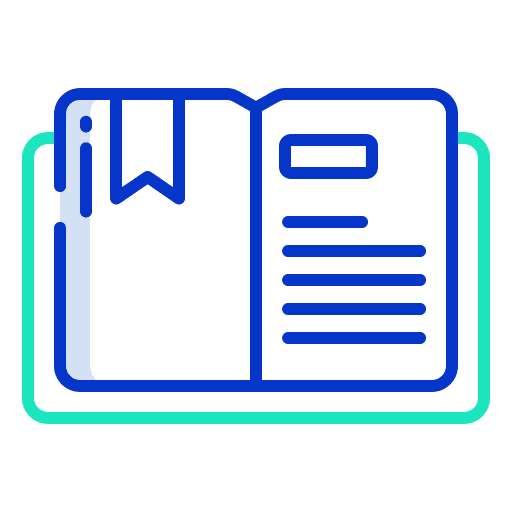Bookmark book bookmark agenda icon