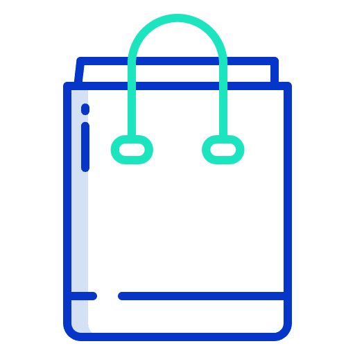 Shopping bag shopping bag supermarket shopper icon