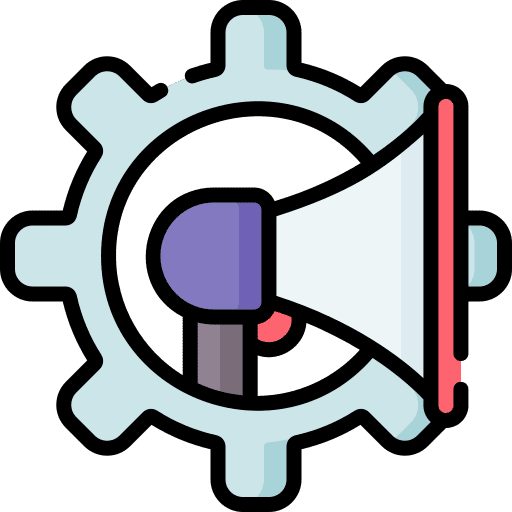 Campaign megaphone announcement promotion icon
