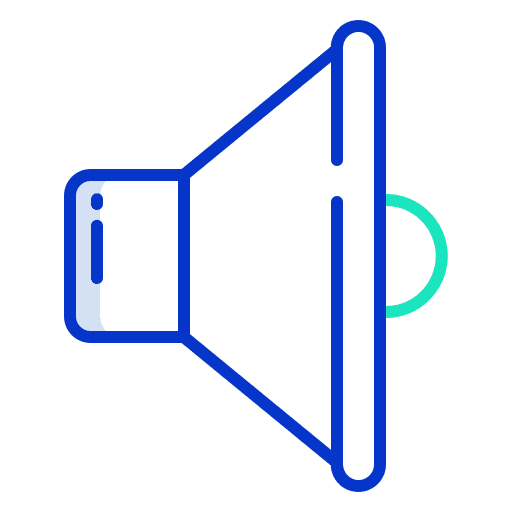 Speaker audio enable sound multimedia icon