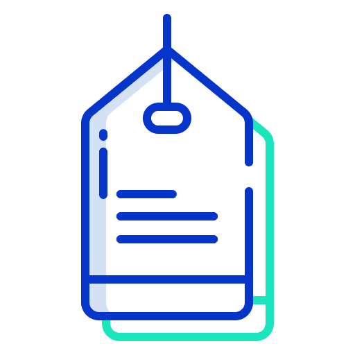 Tag discount label tag icon
