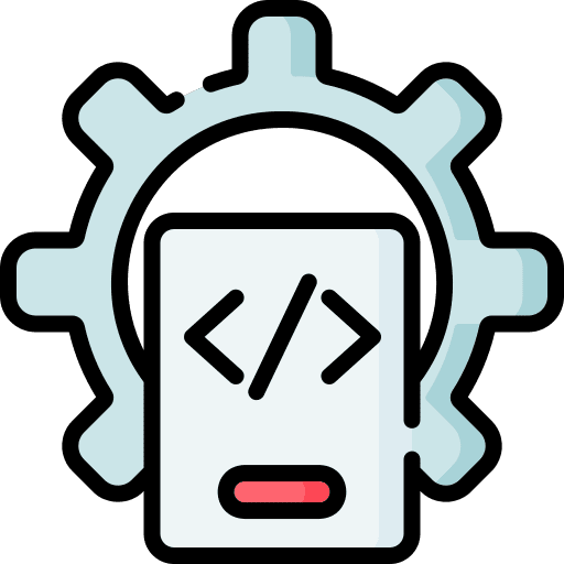 Coding seo and web optimization coding icon Coding seo and web optimization coding icon