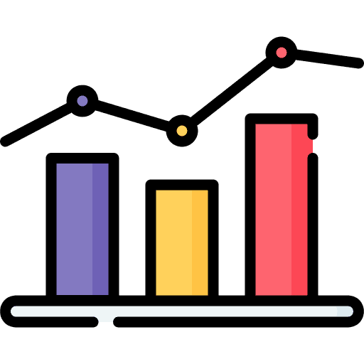 Bar chart stats business and finance bar chart icon Bar chart stats business and finance bar chart icon