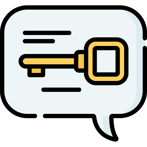 Keyword seo and web key marketing icon Keyword seo and web key marketing icon