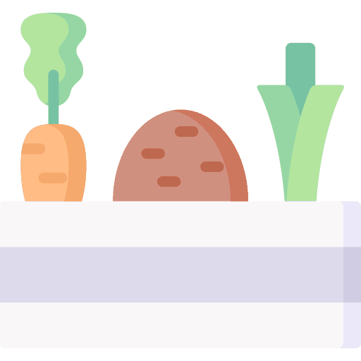 Vegetables food agriculture harvest icon