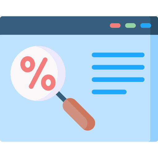 Discount loupe sale search icon