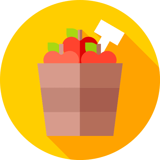 Apple food and restaurant vegetarian apple icon