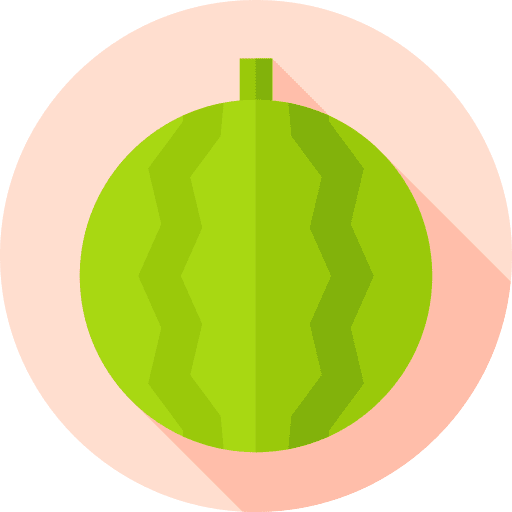 Watermelon healthy food food and restaurant diet icon