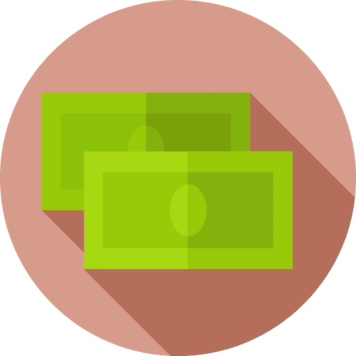 Cash business and finance notes cash icon Cash business and finance notes cash icon
