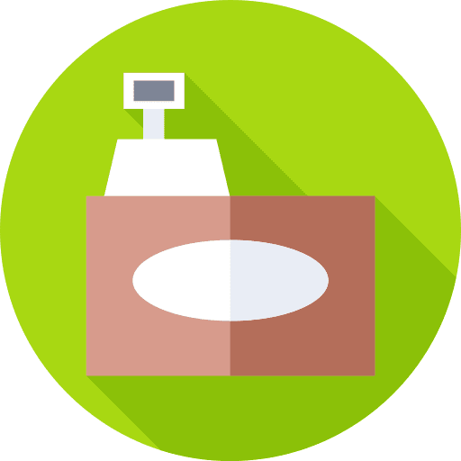 Counter register checkout counter supermarket icon Counter register checkout counter supermarket icon