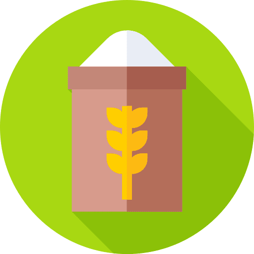 Wheat cereal oatmeal flour icon Wheat cereal oatmeal flour icon