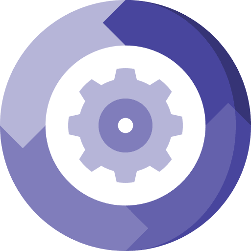 Cogwheel work in progress process cogwheel icon Cogwheel work in progress process cogwheel icon