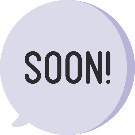 Soon speech bubble communications work in progress icon Soon speech bubble communications work in progress icon