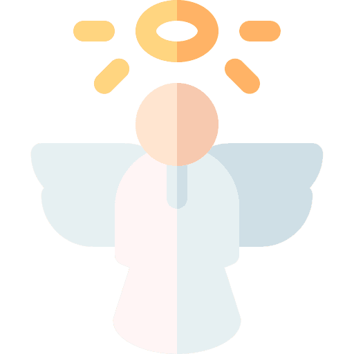 Angel religion wing angel icon