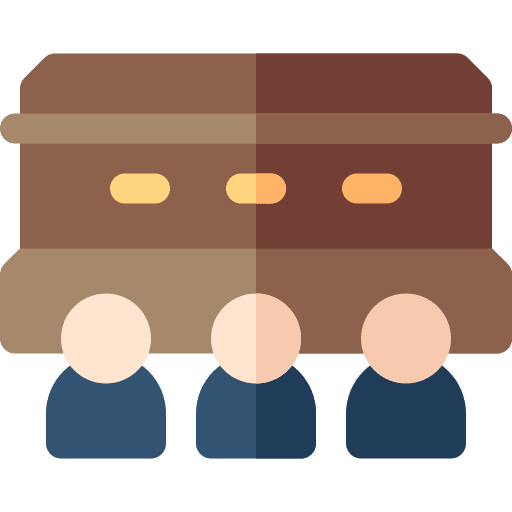 Funeral cultures graveyard cementery icon