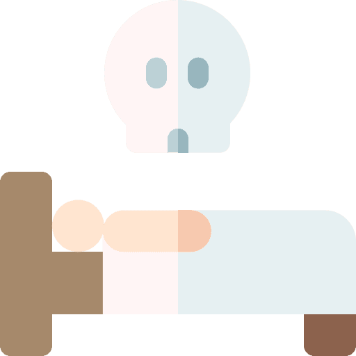 Person avatar miscellaneous death icon