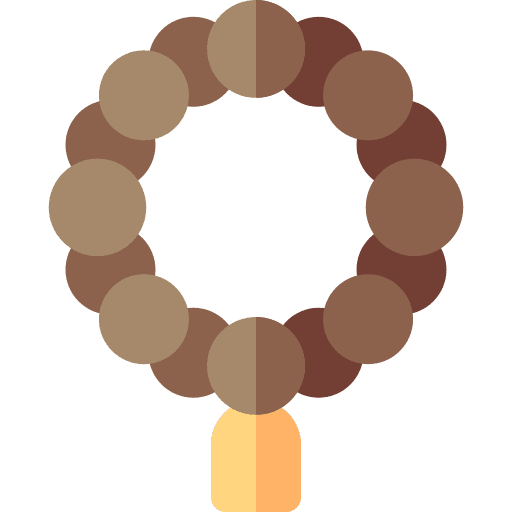 Beads prayer religion praying icon
