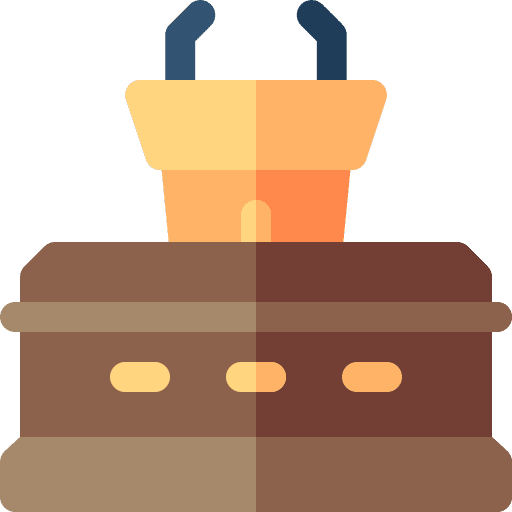 Pulpit christianity pulpit speech icon